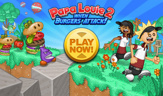 Papa Louie 2: When Burgers Attack - Play Papa Louie 2: When