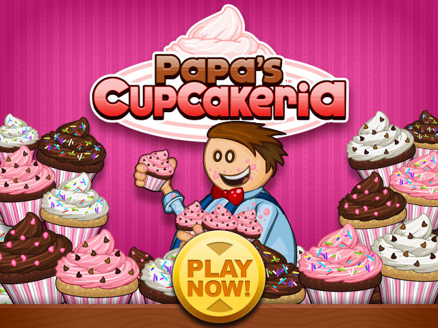 TRABALHANDO NA LOJA DE CUPCAKES - Papa's Cupcakeria! 
