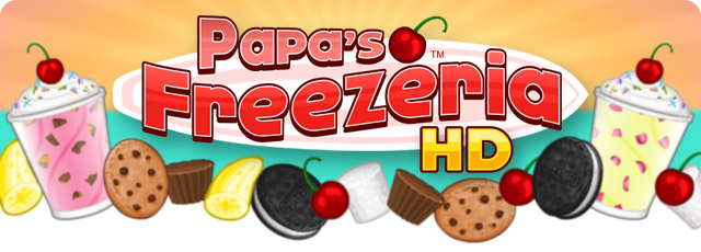 Papa's Freezeria HD for the iPad, Android, Kindle Fire, and more!