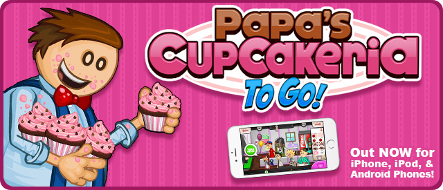 Papa's Cupcakeria To Go! - All Frostings Unlocked 