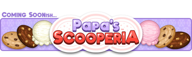 Papa's Scooperia - Skill games 