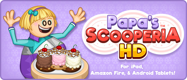 Papa's Scooperia HD - All Special Recipe Earned 