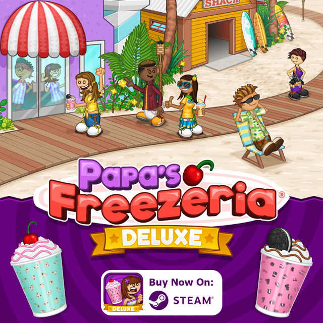 Papa's Freezeria Deluxe - SteamGridDB