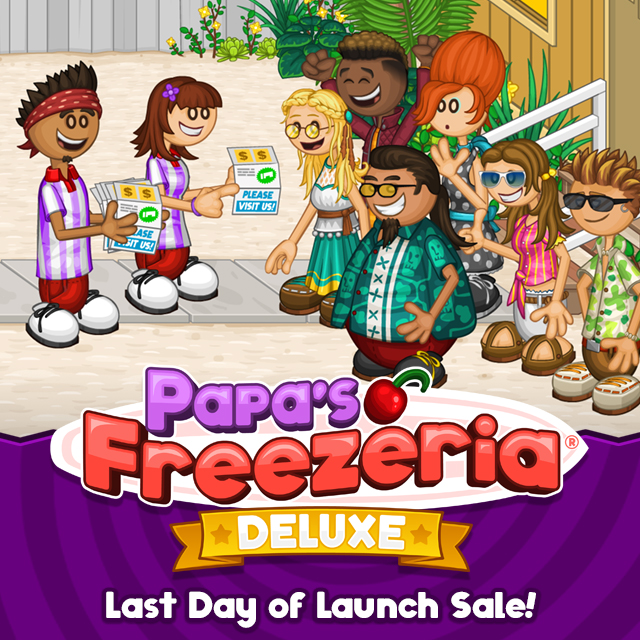 Flipline Studios - Sneak Peek: Papa's Freezeria Deluxe: New Customer!    #fliplinestudios  #papalouie #papasfreezeria #gamedev #indiedev #gamedevelopment #steam  #steamwishlist