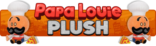 Papa Louie Plush Flipline Studios Steam App Indie Game Makeship Only 660  RARE!